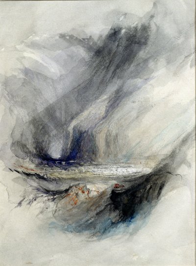 Bramy Wzgórz, wersja J.M.W. Św. Gothard”, frontyspis do tomu 4 „Modern Painters” (patrz także 69718) autorstwa John Ruskin