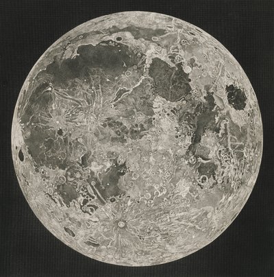 Kartografia Księżyca, 1805-06 autorstwa John Russell