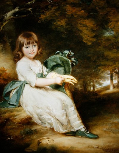 Portret Marii Sheppard autorstwa John Russell