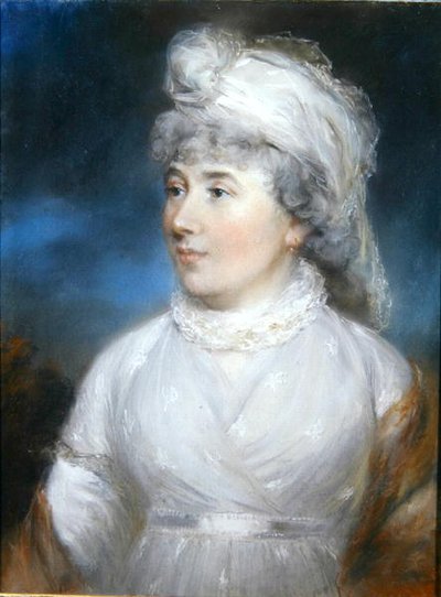 Portret pani Carruthers (pastel) autorstwa John Russell