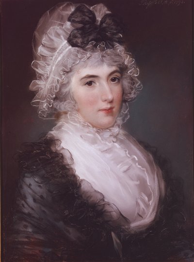 Portret pani Janet Grizel, 1794 autorstwa John Russell