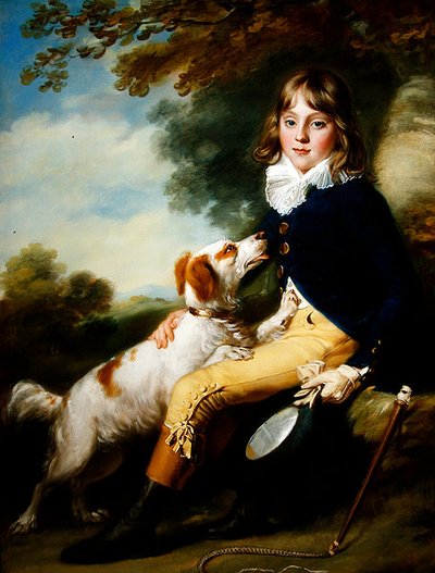 Portret Thomasa Shepparda autorstwa John Russell