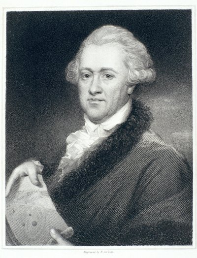Sir William Herschel, astronom, lata 1790 autorstwa John Russell