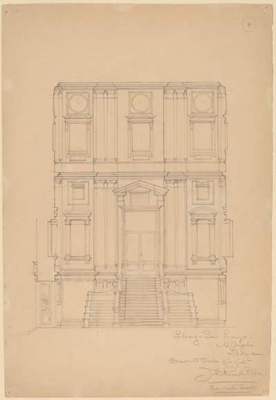Biblioteka, San Lorenzo autorstwa John Russell Pope