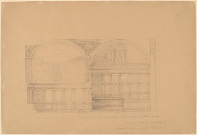 Udienza del Cambio Perugino w Collegio del Cambio, Perugia autorstwa John Russell Pope