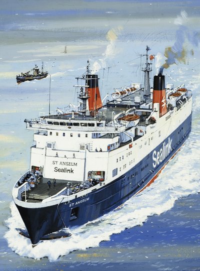 Prom przez kanał La Manche autorstwa John S. Smith