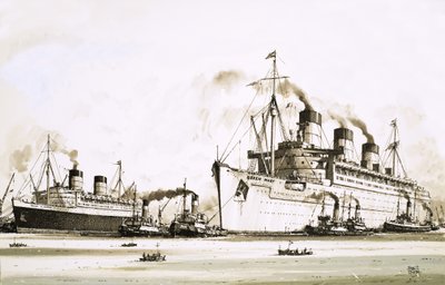Queen Elizabeth i Queen Mary autorstwa John S. Smith