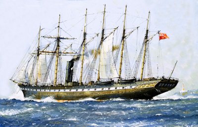 SS Great Britain, najwspanialszy statek Isambarda Kingdoma Brunela autorstwa John S. Smith