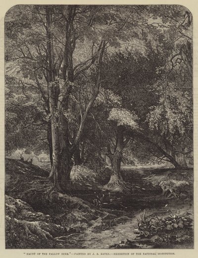 Nawiedzenie danieli autorstwa John Samuel Raven