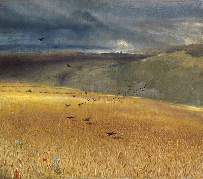 Pole pszenicy autorstwa John Samuel Raven
