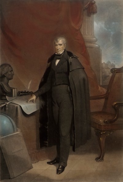 William Henry Harrison autorstwa John Sartain