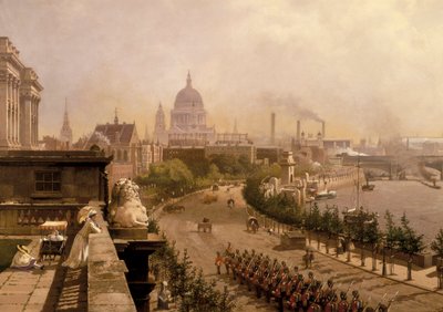 „Nabrzeże”, 1874 r. autorstwa John Scorrer O