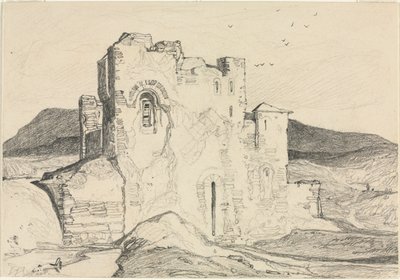 Zamek w Normandii autorstwa John Sell Cotman
