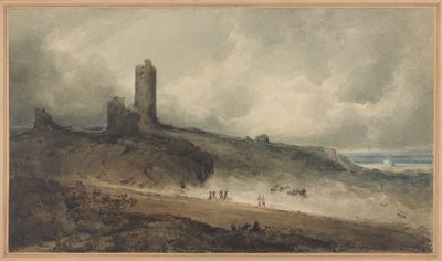 Zamek Aberystwyth autorstwa John Sell Cotman