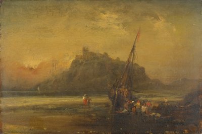 Scena na plaży autorstwa John Sell Cotman