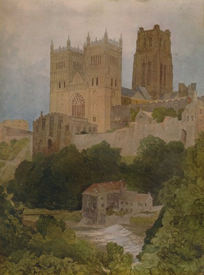 Katedra w Durham, 1923 autorstwa John Sell Cotman