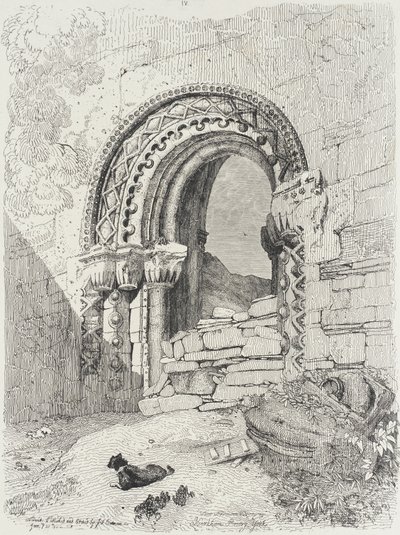 Klasztor Kirkham, York autorstwa John Sell Cotman
