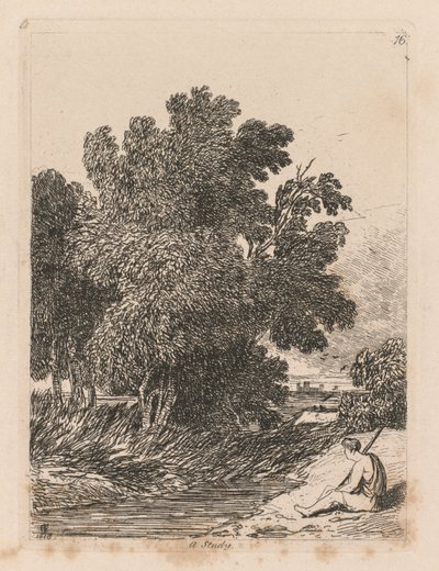 Księga Studiów: Tablica 16, Studium autorstwa John Sell Cotman