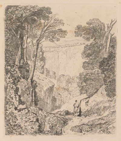 Liber Studiorum: Płyta 2, Widok Clifton autorstwa John Sell Cotman