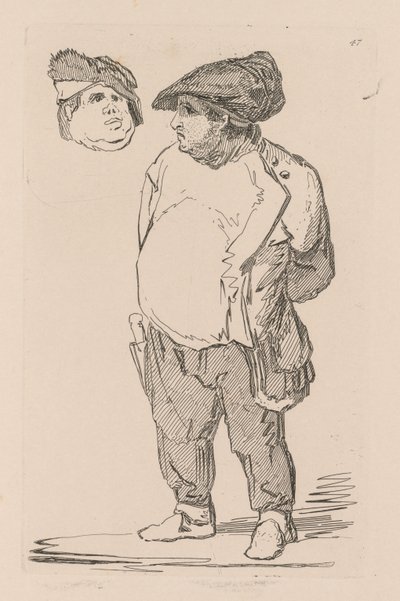 Księga Studiów: Tablica 47, Studium autorstwa John Sell Cotman