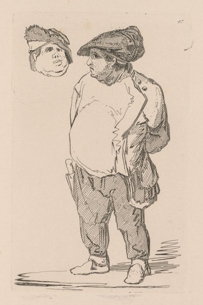 Księga Studiów: Tablica 47, Studium, 1838 autorstwa John Sell Cotman