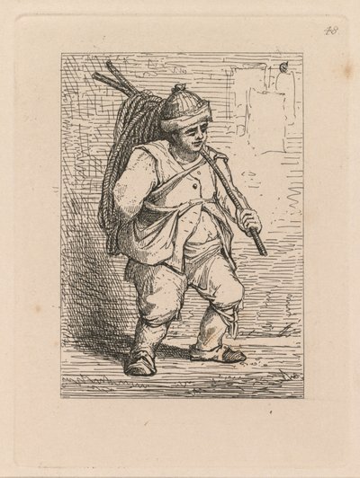 Księga Studiów: Tablica 48, Studium autorstwa John Sell Cotman