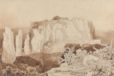 Mortain, Normandia autorstwa John Sell Cotman