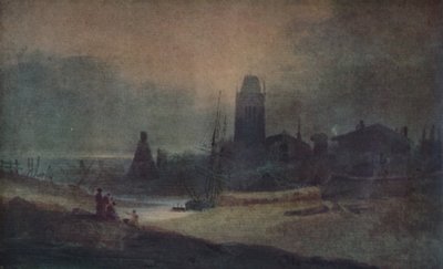 St Mary Redcliffe, Bristol, 1923 autorstwa John Sell Cotman