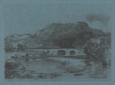 Tan-y-Bwlch, Merionethshire, Północna Walia autorstwa John Sell Cotman