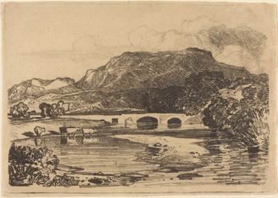 Tan y Bwlch, Północna Walia autorstwa John Sell Cotman