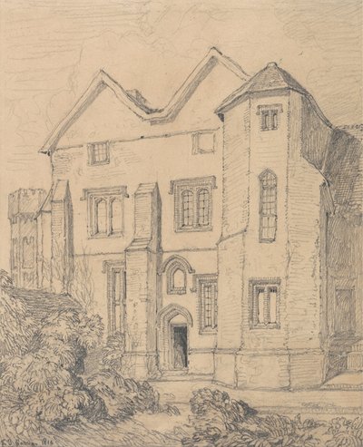 Upwell Rectory, Norfolk autorstwa John Sell Cotman