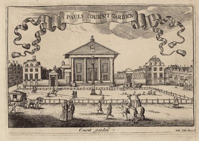 St Pauls Covent Garden autorstwa John Seller
