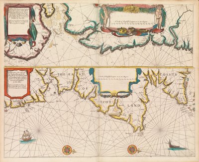Pierwsza książka angielskiego pilota: opis nawigacji północnej, ok. 1671 r. (papier) autorstwa John Seller