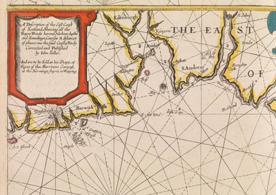 Pierwsza książka angielskiego pilota: opis nawigacji północnej, ok. 1671 r. (papier) autorstwa John Seller