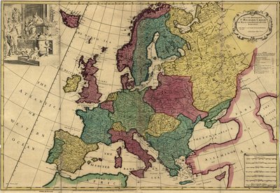 Europa autorstwa John Senex