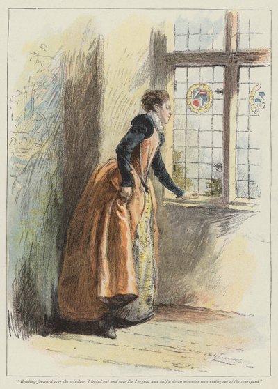 Serce Denise (chromolitho) autorstwa John Seymour Lucas