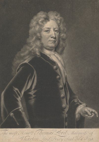 Thomas Wharton, 1. markiz Wharton autorstwa John Simon