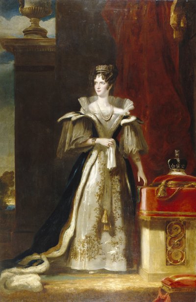 Królowa Adelajda (1792-1849) autorstwa John Simpson