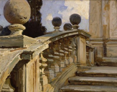 Balustrada autorstwa John Singer Sargent