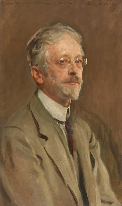 Charles Herbert Woodbury autorstwa John Singer Sargent