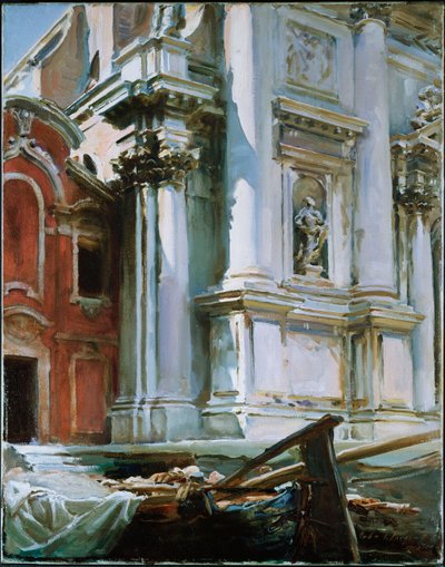 Kościół św. Stae, Wenecja, 1913 autorstwa John Singer Sargent