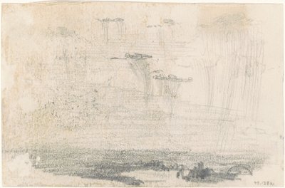 Chmury [verso], 1870-1872. autorstwa John Singer Sargent