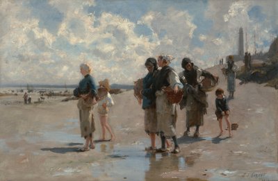 Łowienie ostryg w Cancale autorstwa John Singer Sargent