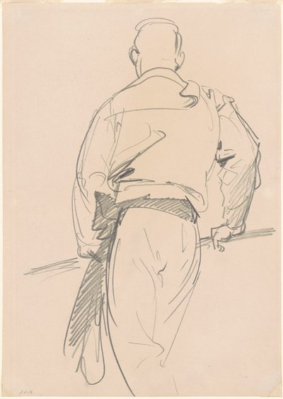 Gondolier, Wenecja, 1912. autorstwa John Singer Sargent