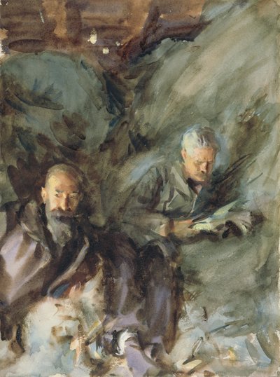 W Hayloft, ok. 1904-07 (wc na papierze) autorstwa John Singer Sargent