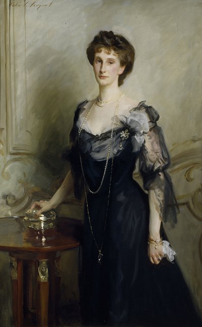 Lady Evelyn Cavendish (olej na płótnie) autorstwa John Singer Sargent
