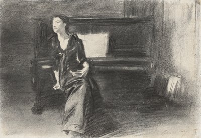 Pani przy fortepianie autorstwa John Singer Sargent