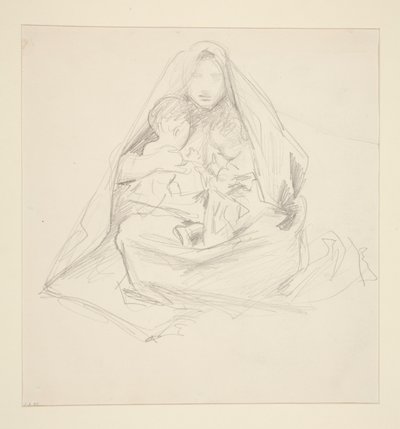 Madonna z Dzieciątkiem autorstwa John Singer Sargent