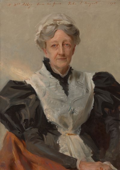 Mary Eliza Mead (z domu Mary Eliza Scribner, 1822–1896) autorstwa John Singer Sargent