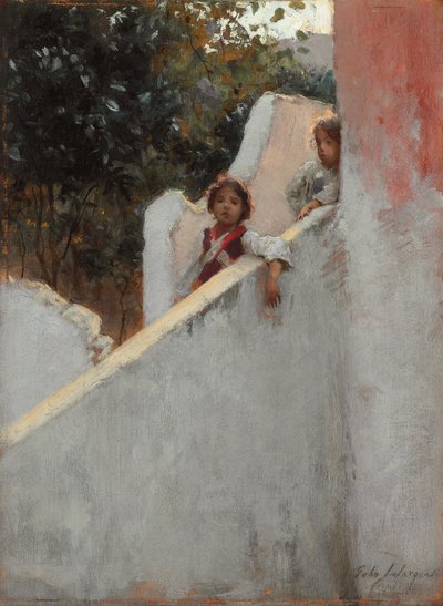 Wspomnienia Capri; Wspomnienia z Capri, 1878 autorstwa John Singer Sargent